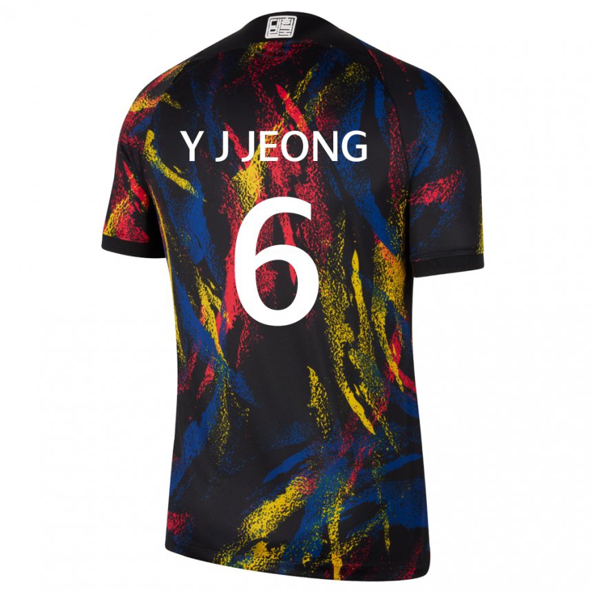Homem Camisola Sul‑coreana Jeong Yu Jin #6 Multicolorido Alternativa 22-24 Camisa Brasil