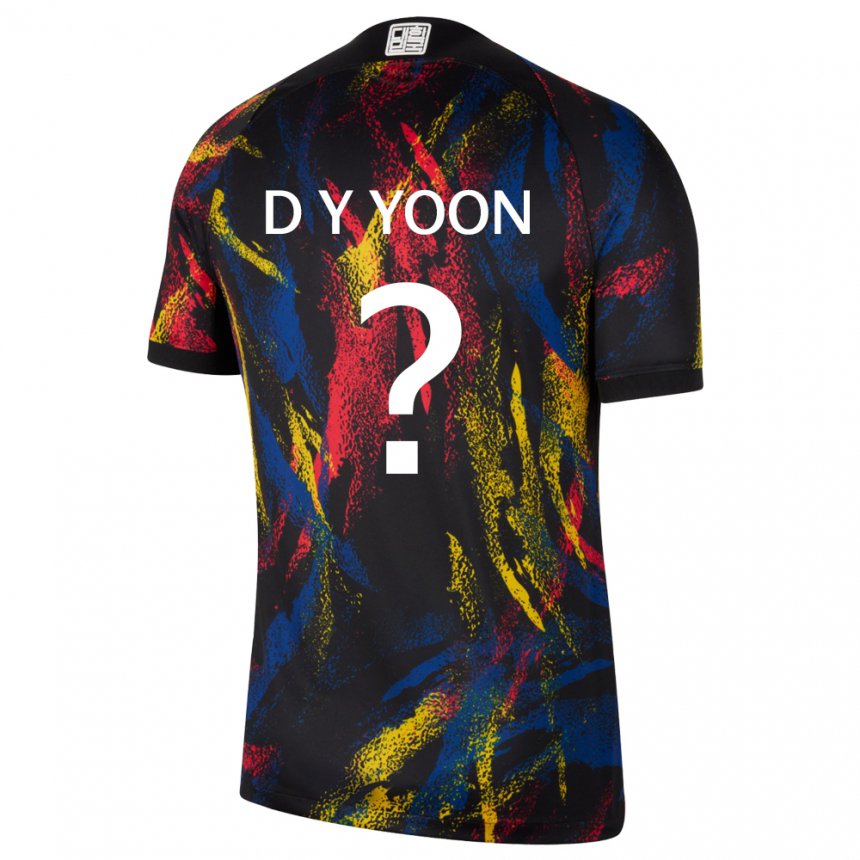 Homem Camisola Sul‑coreana Yoon Do Yeong #0 Multicolorido Alternativa 22-24 Camisa Brasil