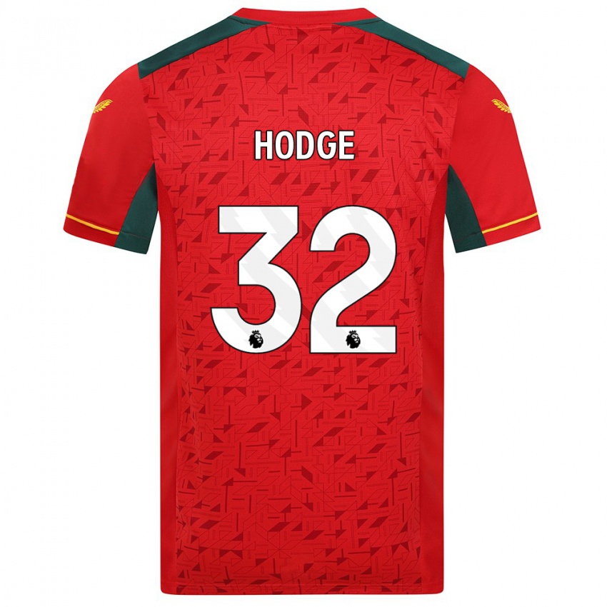 Criança Camisola Joe Hodge #32 Vermelho Alternativa 2023/24 Camisa Brasil