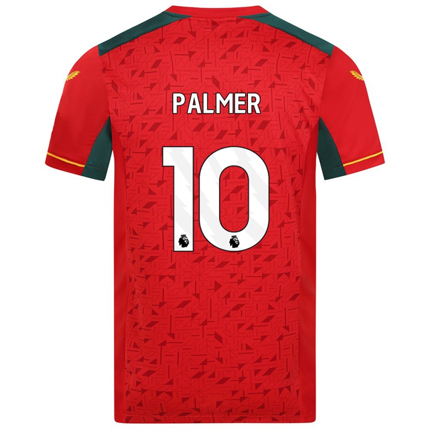 Criança Camisola Jamila Palmer #10 Vermelho Alternativa 2023/24 Camisa Brasil