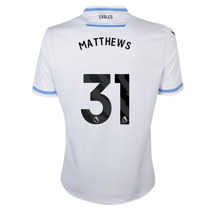 Criança Camisola Remi Matthews #31 Branco Alternativa 2023/24 Camisa Brasil