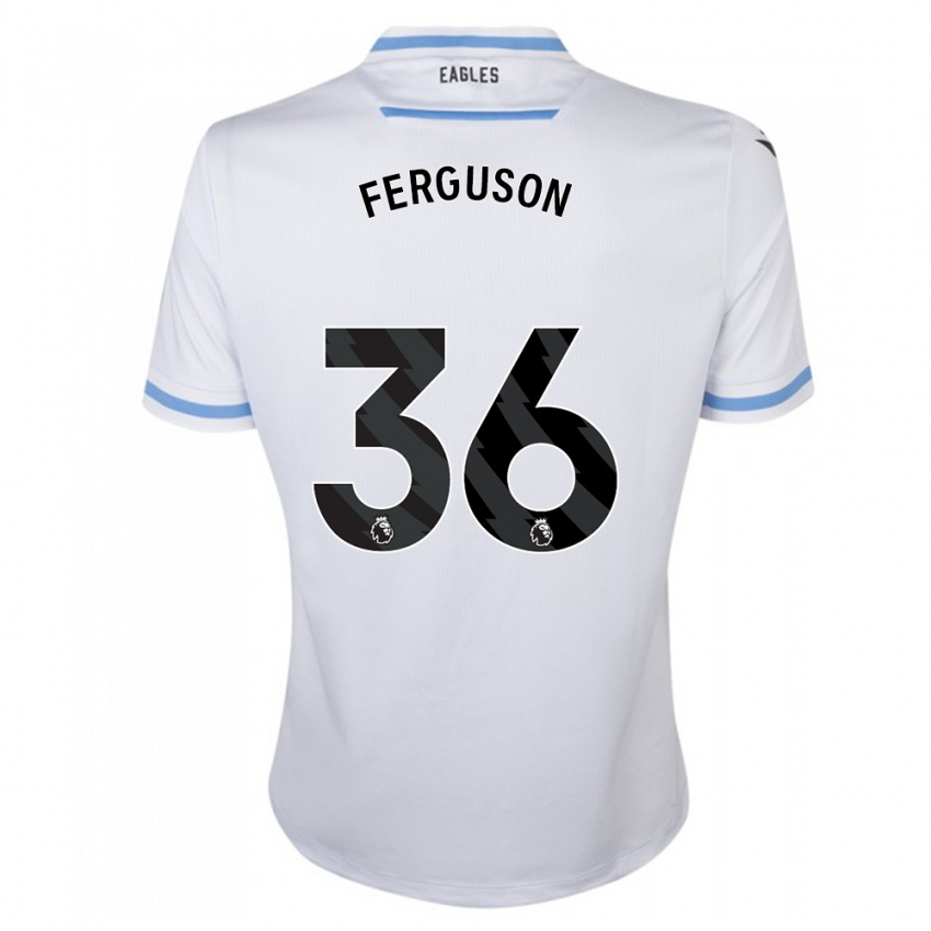 Criança Camisola Nathan Ferguson #36 Branco Alternativa 2023/24 Camisa Brasil