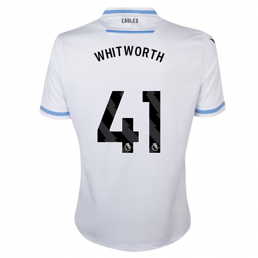 Criança Camisola Joe Whitworth #41 Branco Alternativa 2023/24 Camisa Brasil