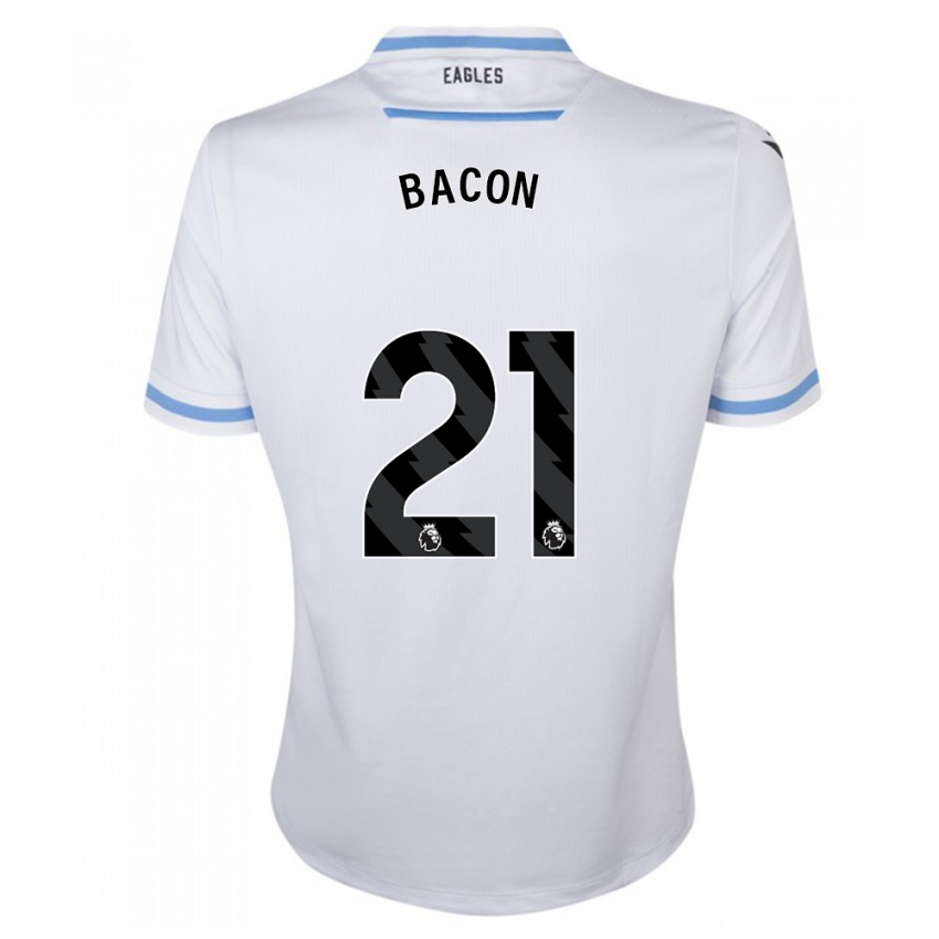 Criança Camisola Skye Bacon #21 Branco Alternativa 2023/24 Camisa Brasil