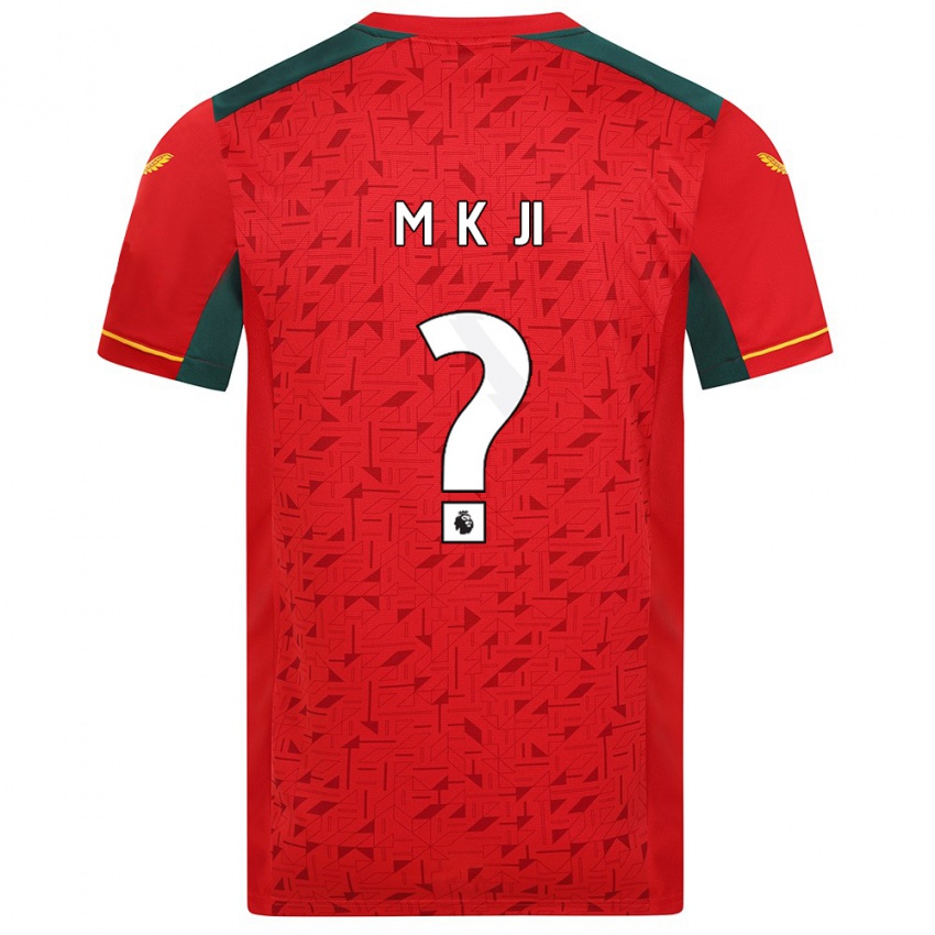 Homem Camisola Min-Kyu Ji #0 Vermelho Alternativa 2023/24 Camisa Brasil