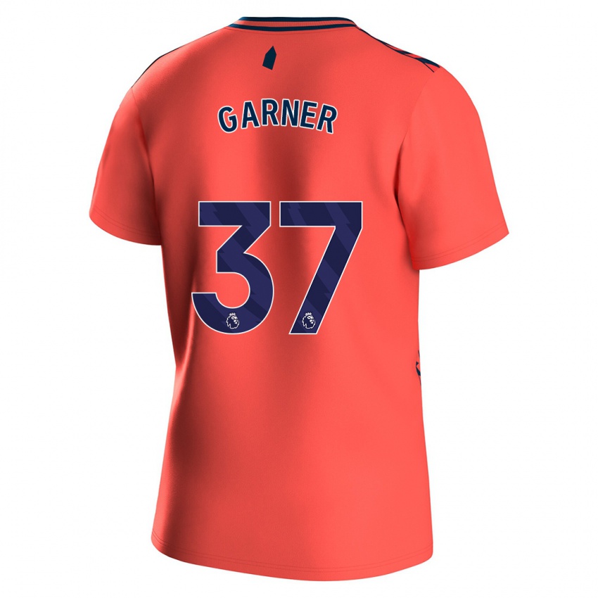 Homem Camisola James Garner #37 Corais Alternativa 2023/24 Camisa Brasil
