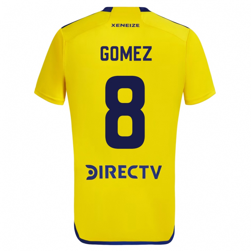 Homem Camisola Camila Gomez Ares #8 Amarelo Alternativa 2023/24 Camisa Brasil