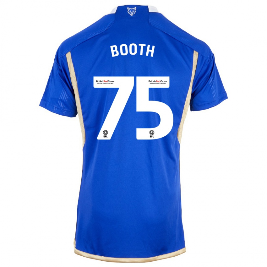 Mulher Camisola Zach Booth #75 Azul Real Principal 2023/24 Camisa Brasil