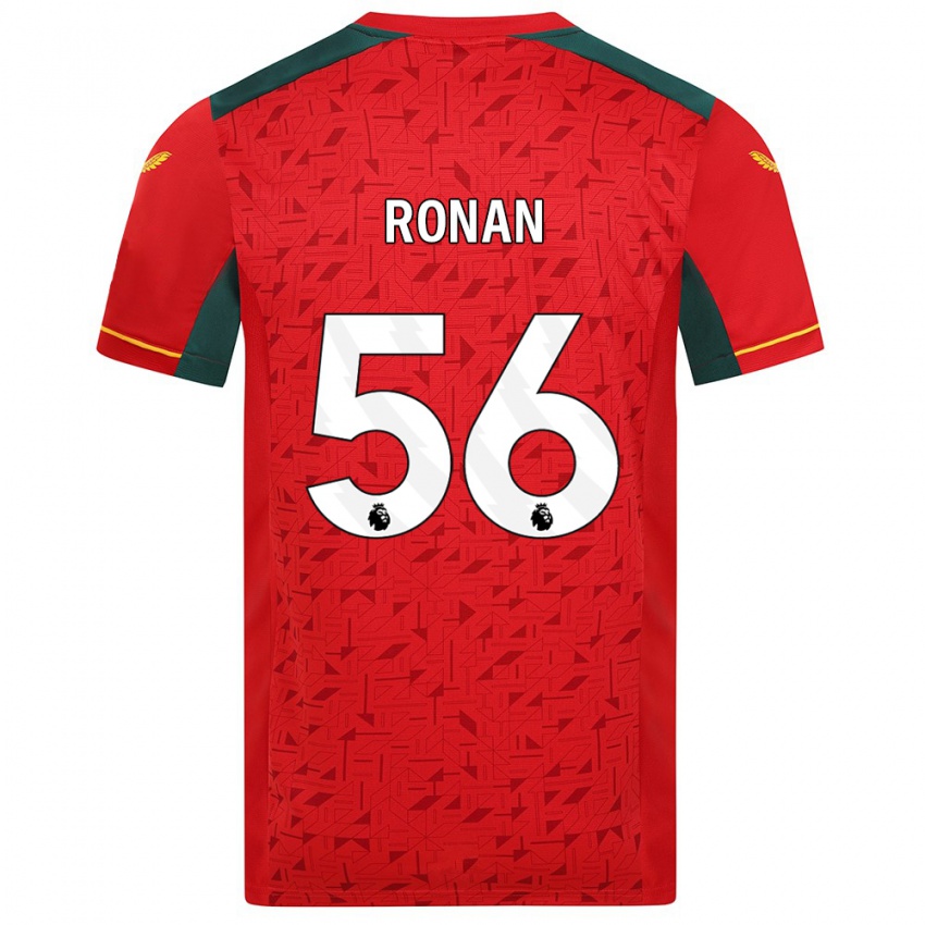Mulher Camisola Connor Ronan #56 Vermelho Alternativa 2023/24 Camisa Brasil