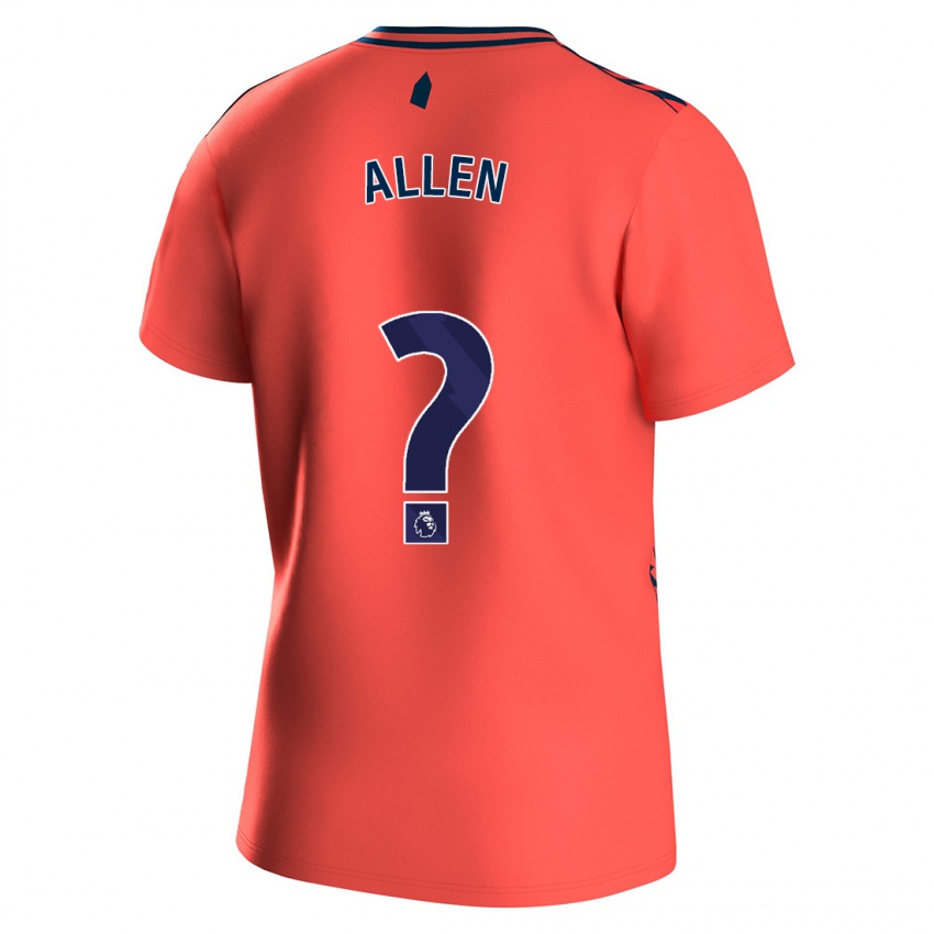 Mulher Camisola Arian Allen #0 Corais Alternativa 2023/24 Camisa Brasil