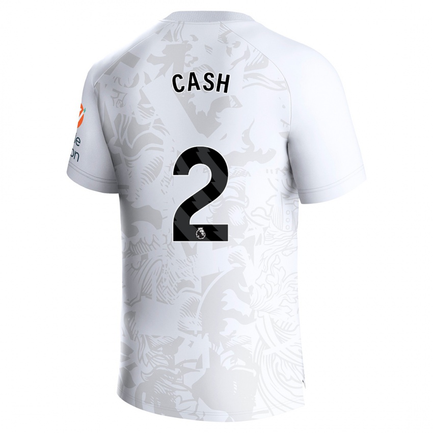 Mulher Camisola Matty Cash #2 Branco Alternativa 2023/24 Camisa Brasil
