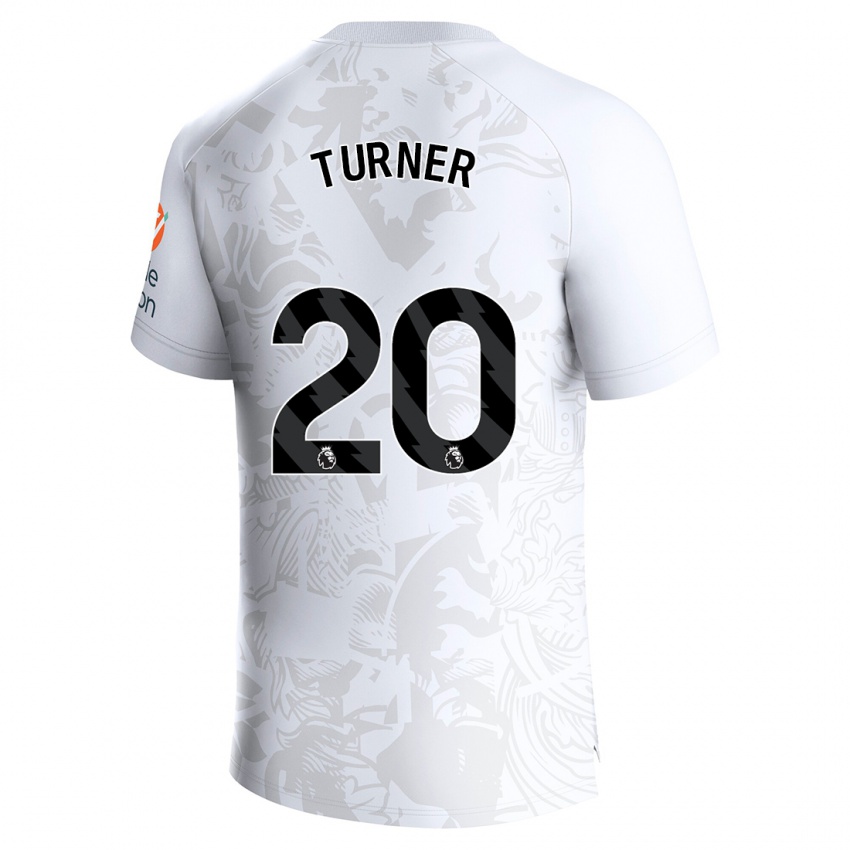 Mulher Camisola Danielle Turner #20 Branco Alternativa 2023/24 Camisa Brasil