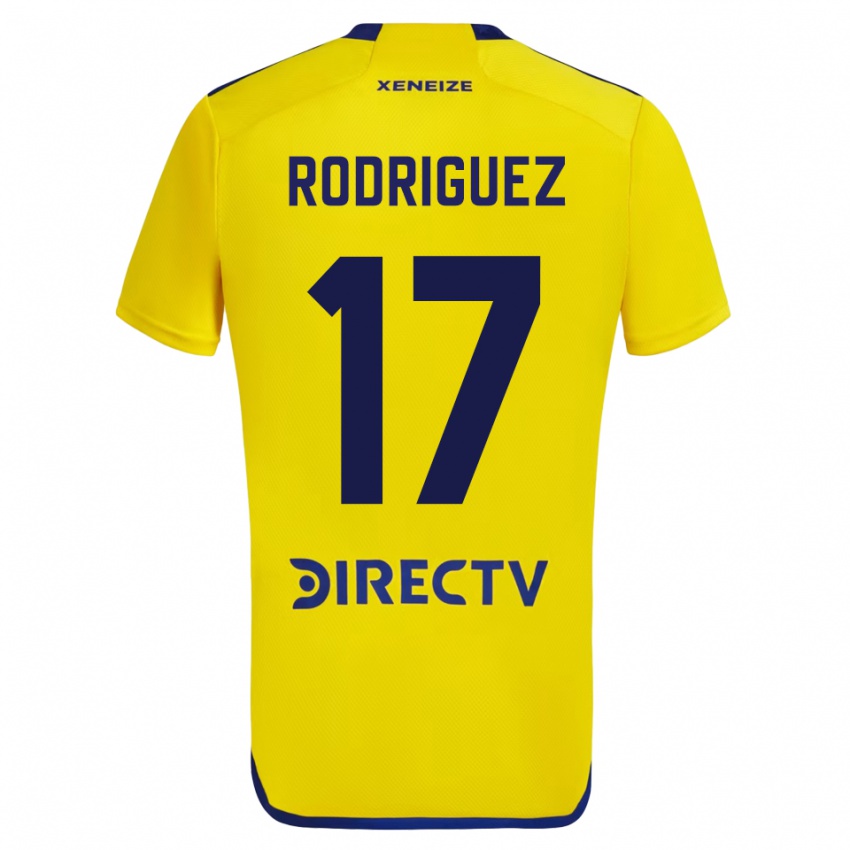 Mulher Camisola Fanny Rodriguez #17 Amarelo Alternativa 2023/24 Camisa Brasil