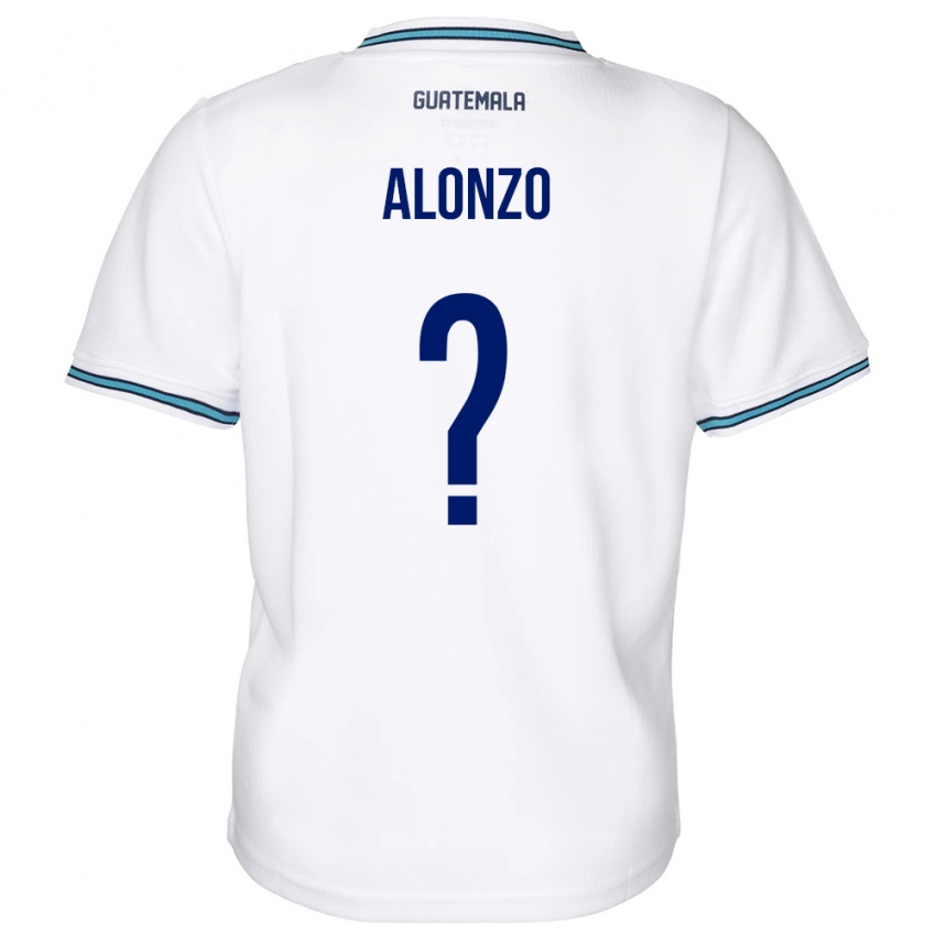 Criança Camisola Guatemala Anya Alonzo #0 Branco Principal 24-26 Camisa Brasil