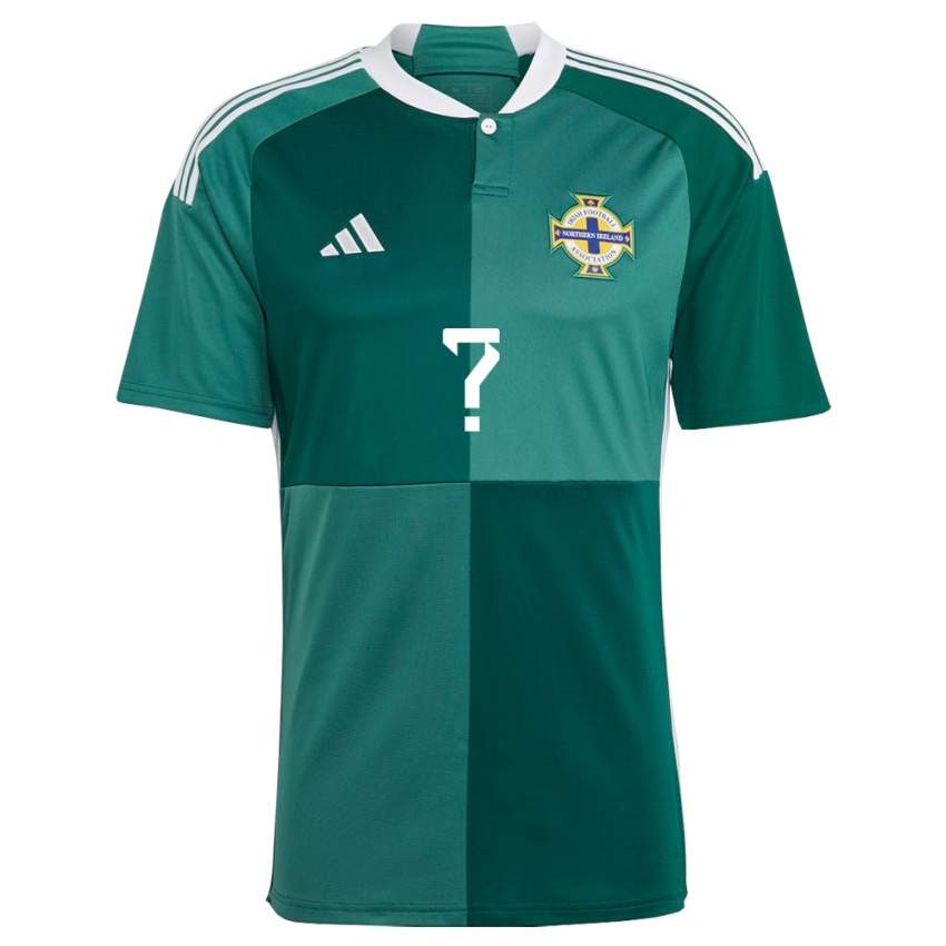 Mulher Camisola Irlanda Do Norte Kieran Morrison #0 Verde Principal 24-26 Camisa Brasil