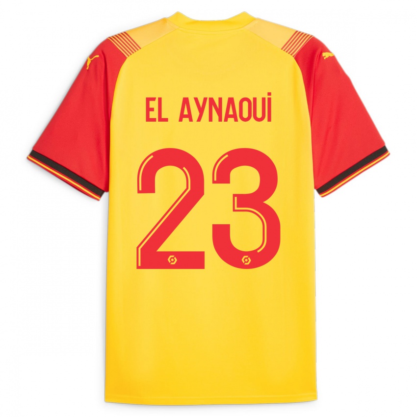 Criança Camisola Neil El Aynaoui #23 Amarelo Principal 2023/24 Camisa Brasil