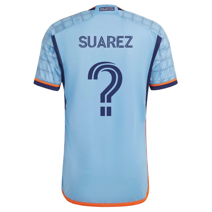 Criança Camisola Anthony Suarez #0 Azul Principal 2023/24 Camisa Brasil