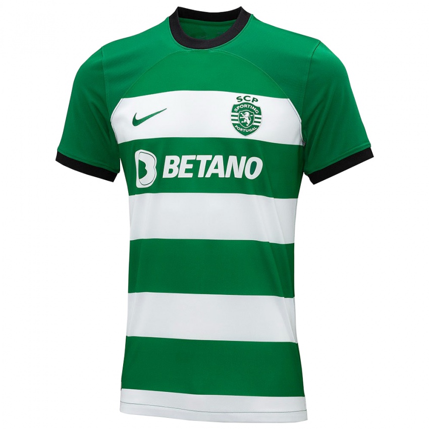 Criança Camisola Matheus Reis #2 Verde Principal 2023/24 Camisa Brasil
