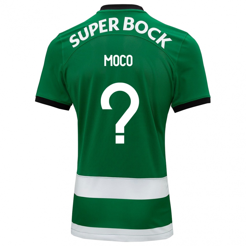 Criança Camisola Afonso Moço #0 Verde Principal 2023/24 Camisa Brasil
