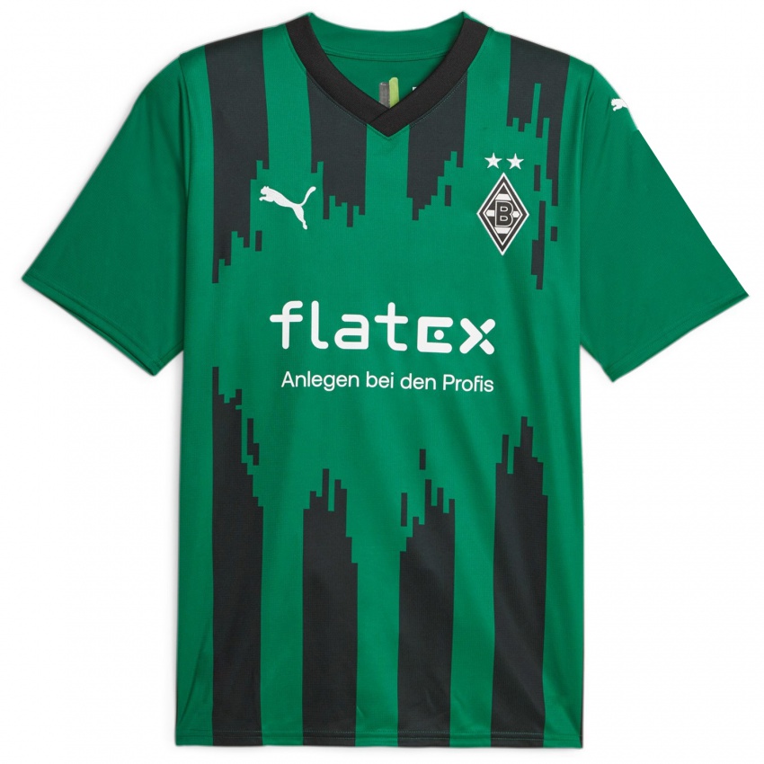 Criança Camisola Maximilian Neutgens #30 Preto Verde Alternativa 2023/24 Camisa Brasil