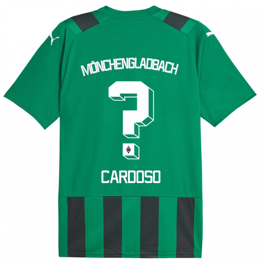 Criança Camisola Tiago Pereira Cardoso #0 Preto Verde Alternativa 2023/24 Camisa Brasil