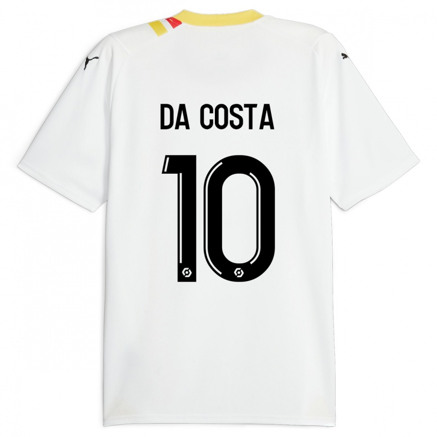 Criança Camisola David Pereira Da Costa #10 Preto Alternativa 2023/24 Camisa Brasil
