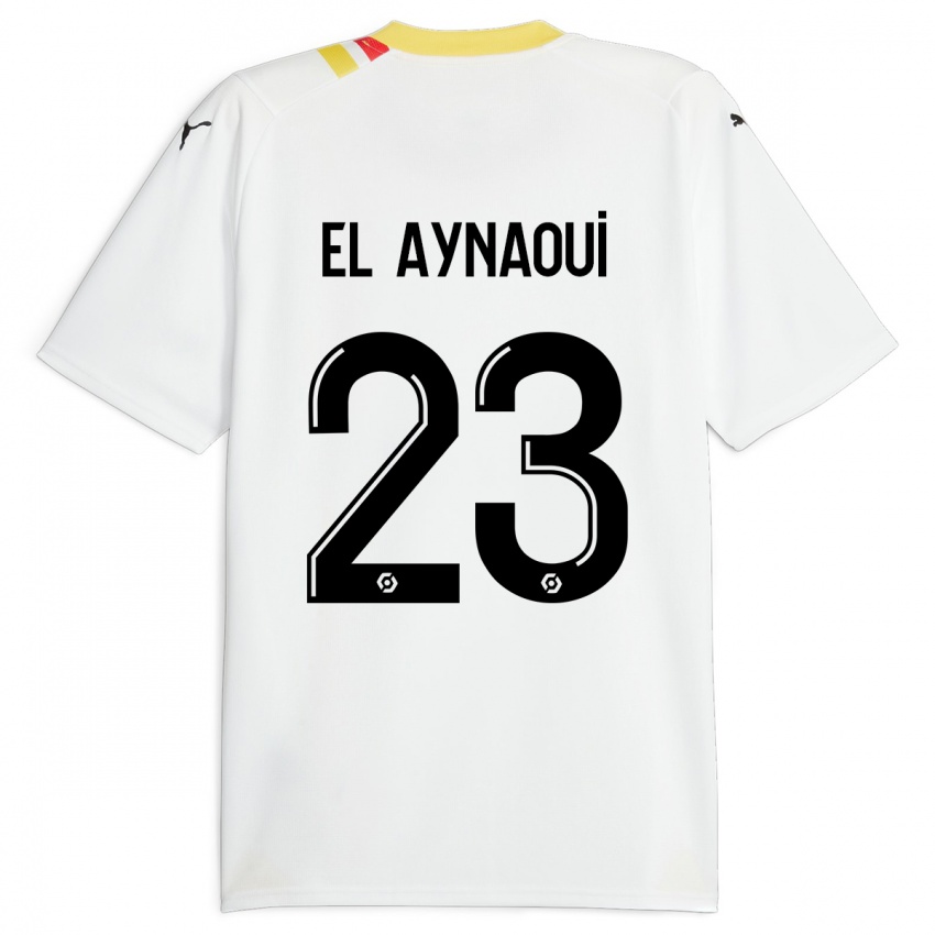 Criança Camisola Neil El Aynaoui #23 Preto Alternativa 2023/24 Camisa Brasil