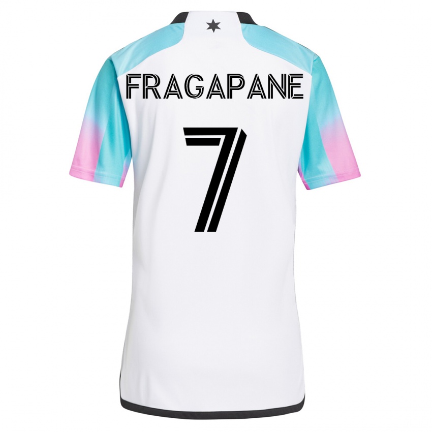 Criança Camisola Franco Fragapane #7 Branco Alternativa 2023/24 Camisa Brasil