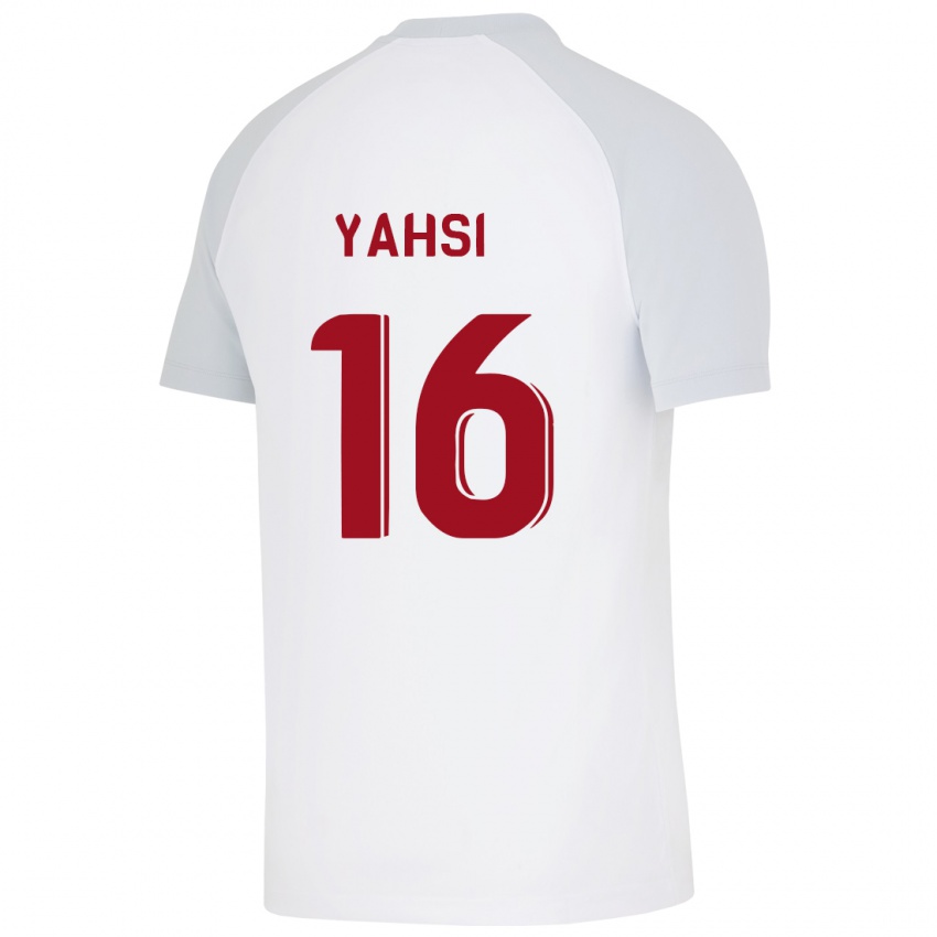 Criança Camisola Ismail Yahsi #16 Branco Alternativa 2023/24 Camisa Brasil