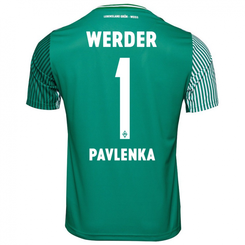 Homem Camisola Jiri Pavlenka #1 Verde Principal 2023/24 Camisa Brasil