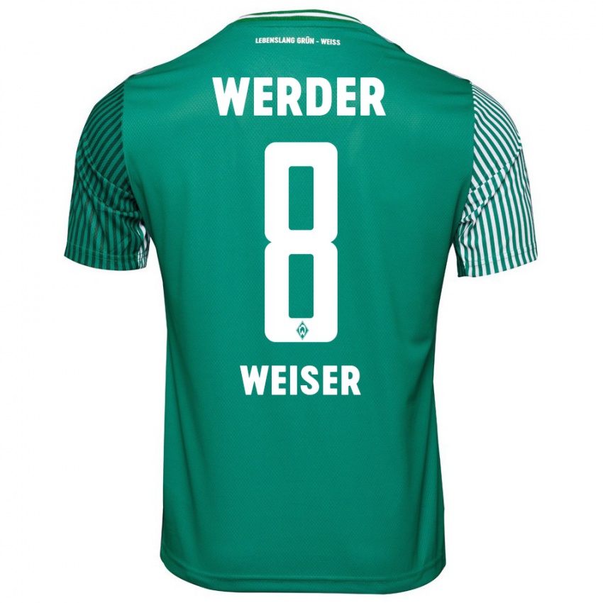 Homem Camisola Mitchell Weiser #8 Verde Principal 2023/24 Camisa Brasil