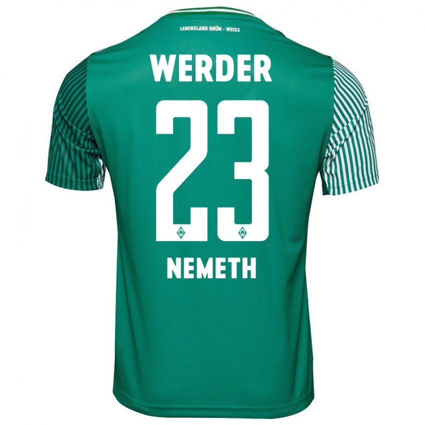 Homem Camisola Hanna Nemeth #23 Verde Principal 2023/24 Camisa Brasil