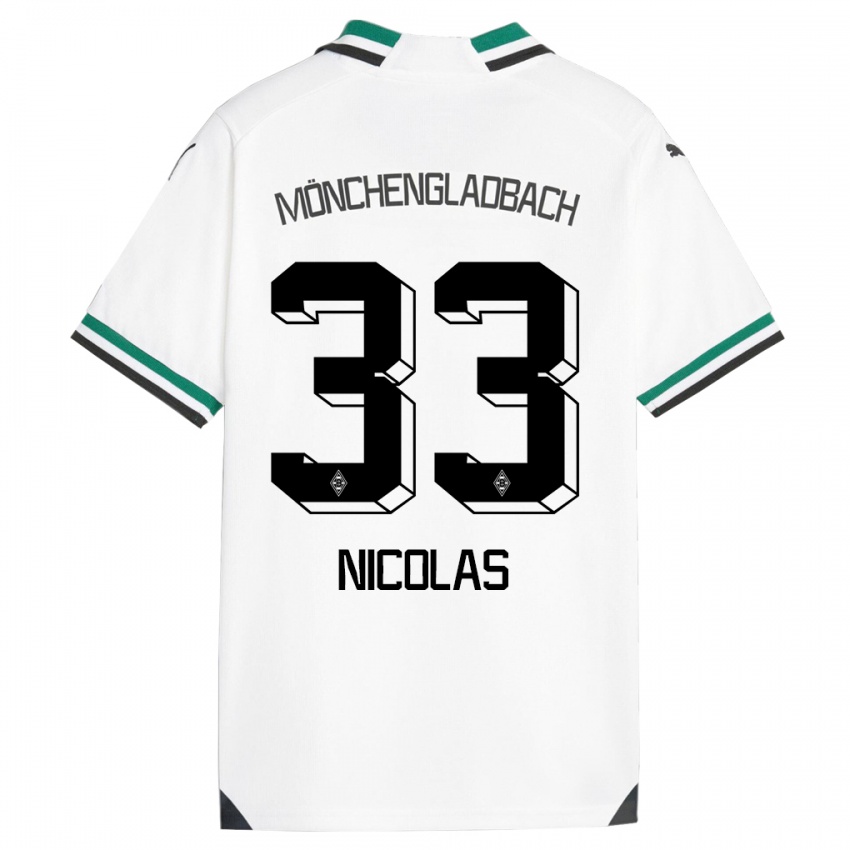 Homem Camisola Moritz Nicolas #33 Branco Verde Principal 2023/24 Camisa Brasil