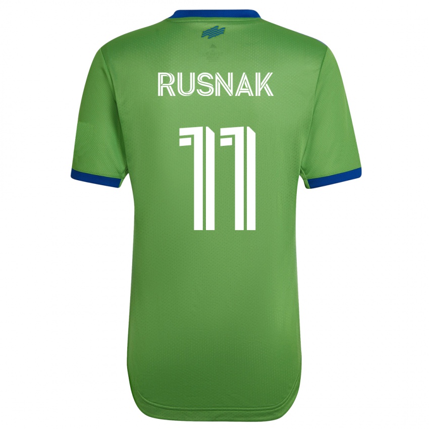 Homem Camisola Albert Rusnák #11 Verde Principal 2023/24 Camisa Brasil
