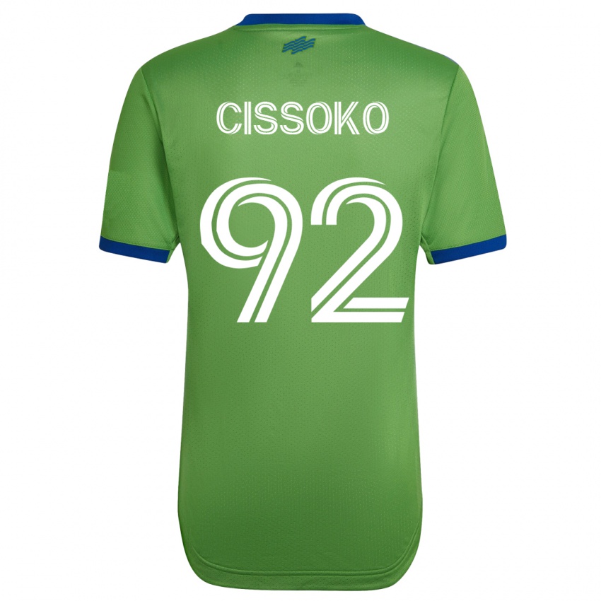 Homem Camisola Abdoulaye Cissoko #92 Verde Principal 2023/24 Camisa Brasil