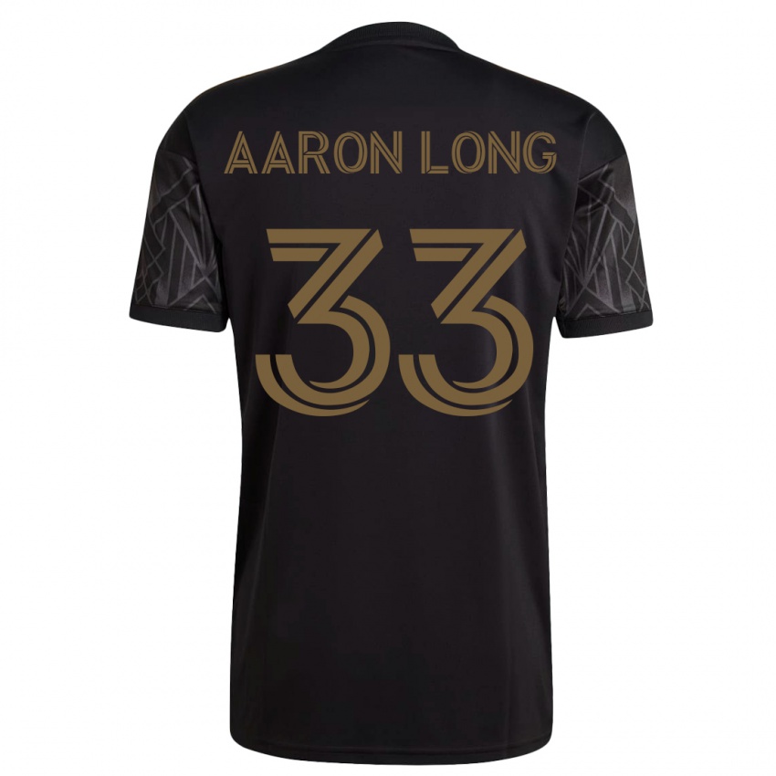 Homem Camisola Aaron Long #33 Preto Principal 2023/24 Camisa Brasil