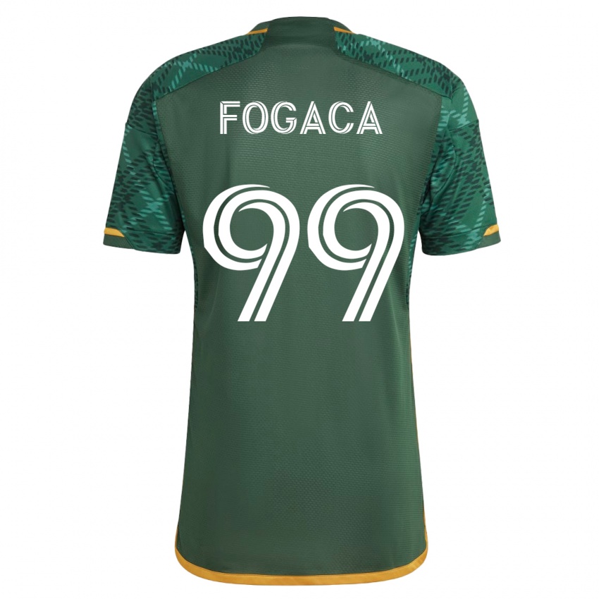 Homem Camisola Nathan Fogaça #99 Verde Principal 2023/24 Camisa Brasil