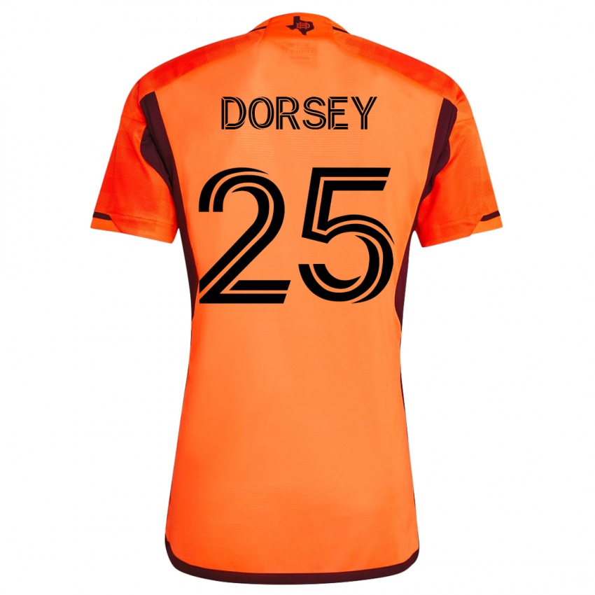 Homem Camisola Griffin Dorsey #25 Laranja Principal 2023/24 Camisa Brasil