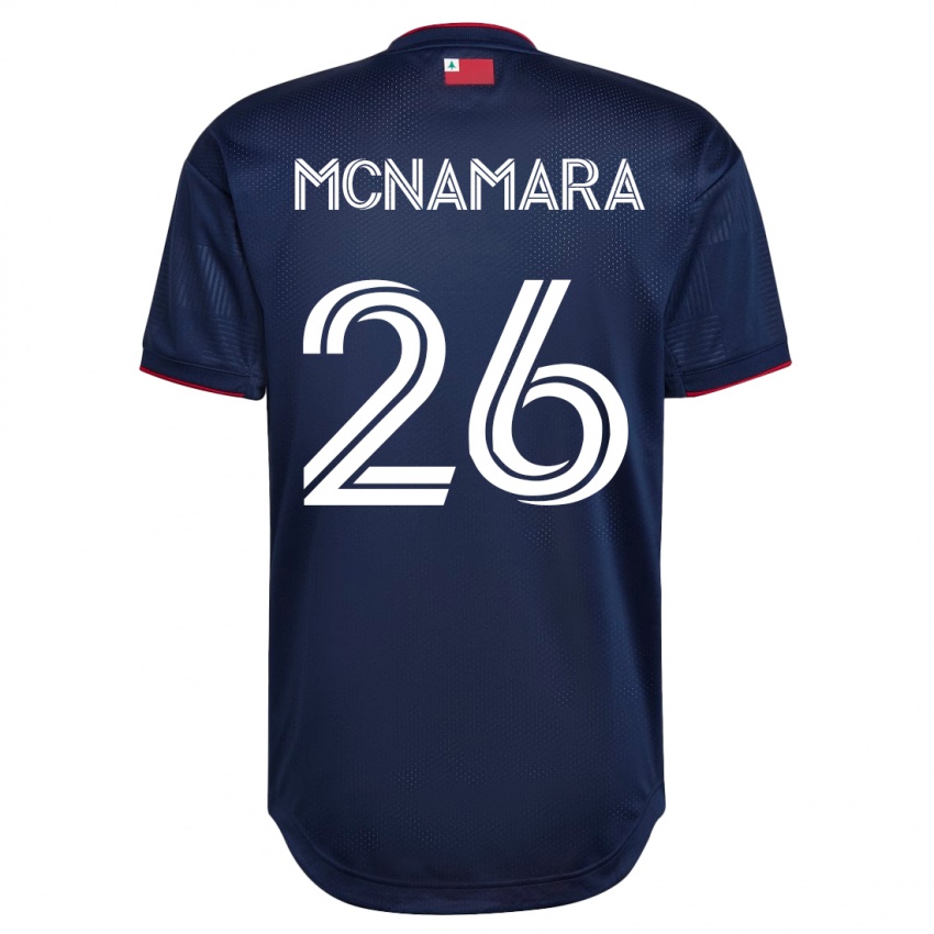 Homem Camisola Tommy Mcnamara #26 Marinha Principal 2023/24 Camisa Brasil