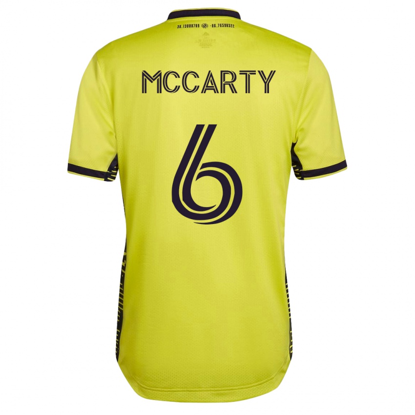 Homem Camisola Dax Mccarty #6 Amarelo Principal 2023/24 Camisa Brasil
