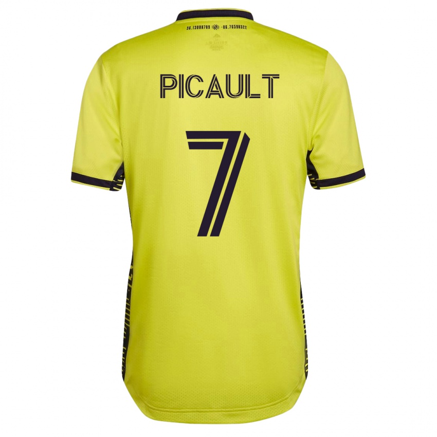 Homem Camisola Fafà Picault #7 Amarelo Principal 2023/24 Camisa Brasil