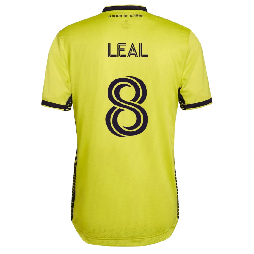 Homem Camisola Randall Leal #8 Amarelo Principal 2023/24 Camisa Brasil
