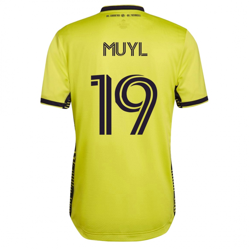 Homem Camisola Alex Muyl #19 Amarelo Principal 2023/24 Camisa Brasil