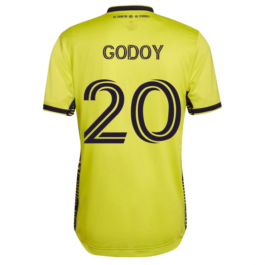 Homem Camisola Aníbal Godoy #20 Amarelo Principal 2023/24 Camisa Brasil