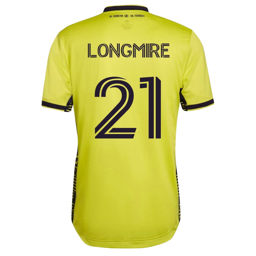 Homem Camisola Ahmed Longmire #21 Amarelo Principal 2023/24 Camisa Brasil