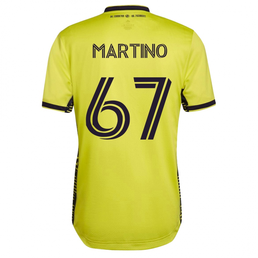 Homem Camisola Ben Martino #67 Amarelo Principal 2023/24 Camisa Brasil