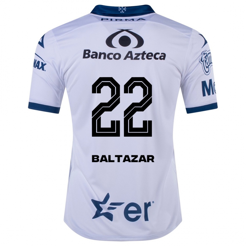 Homem Camisola Carlos Baltazar #22 Branco Principal 2023/24 Camisa Brasil