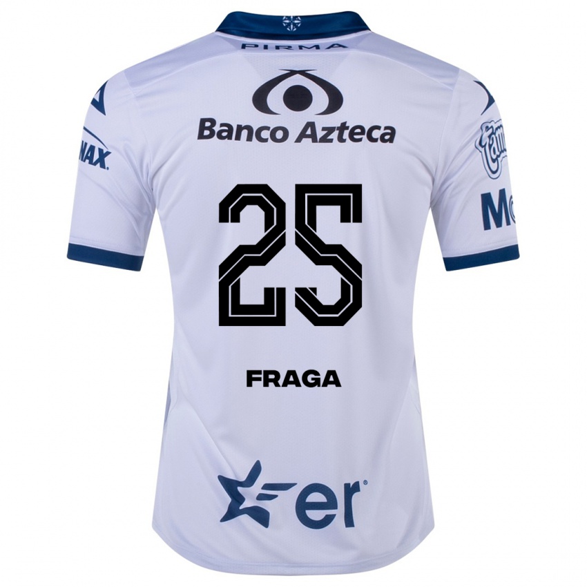 Homem Camisola Miguel Fraga #25 Branco Principal 2023/24 Camisa Brasil