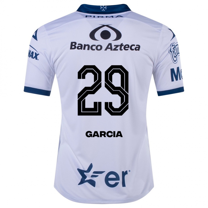 Homem Camisola Emiliano García #29 Branco Principal 2023/24 Camisa Brasil