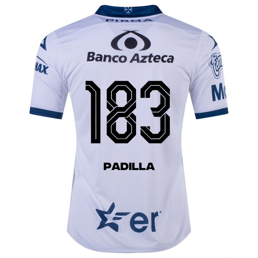 Homem Camisola Donovan Padilla #183 Branco Principal 2023/24 Camisa Brasil